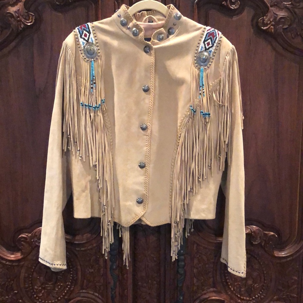 Cripple Creek Navajo Leather Jacket